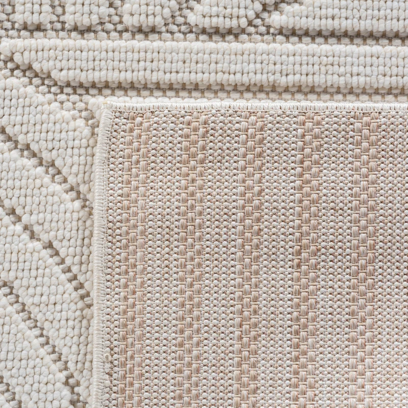 Carpettex Bouclé Teppich Schlingenflor Skandi Boho Weich
