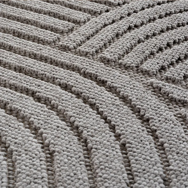 Carpettex Bouclé Teppich Schlingenflor Skandi Boho Weich