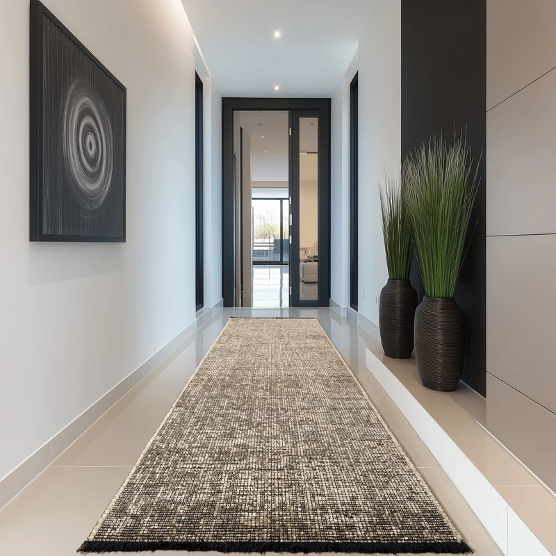 Carpettex Baumwollteppich Vintage Kelim Boho Rutschfest Waschbar