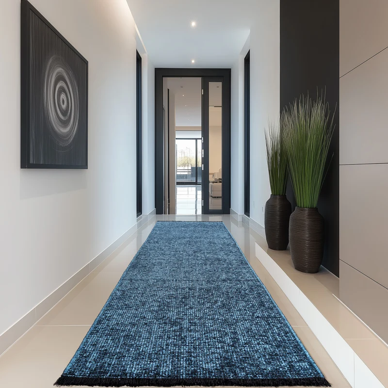 Carpettex Baumwollteppich Vintage Kelim Boho Rutschfest Waschbar