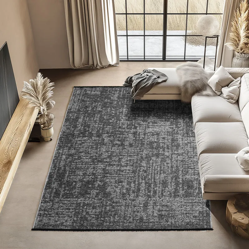 Carpettex Baumwollteppich Vintage Kelim Boho Rutschfest Waschbar