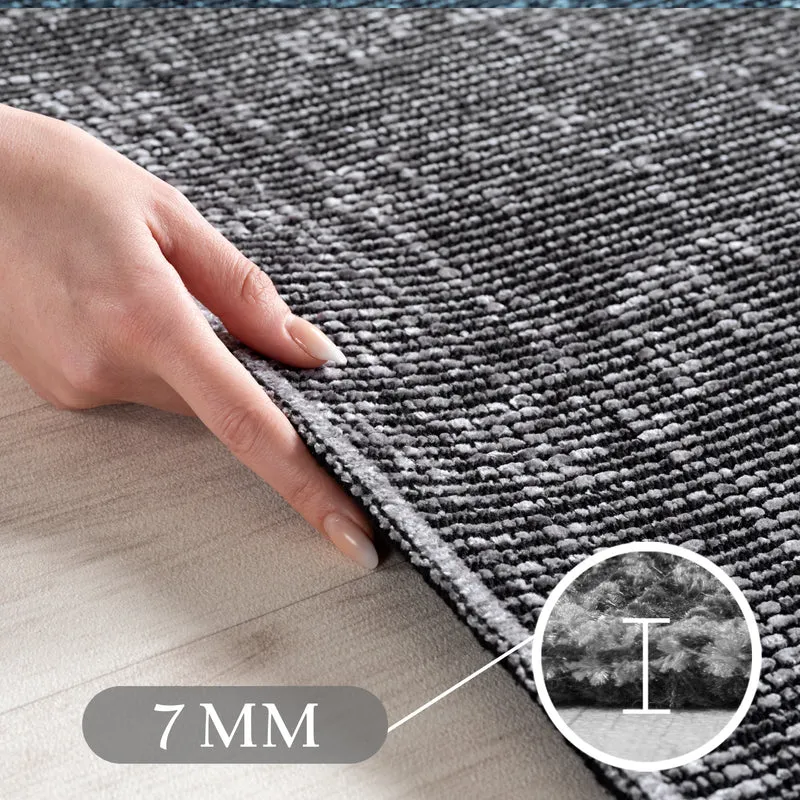 Carpettex Baumwollteppich Vintage Kelim Boho Rutschfest Waschbar