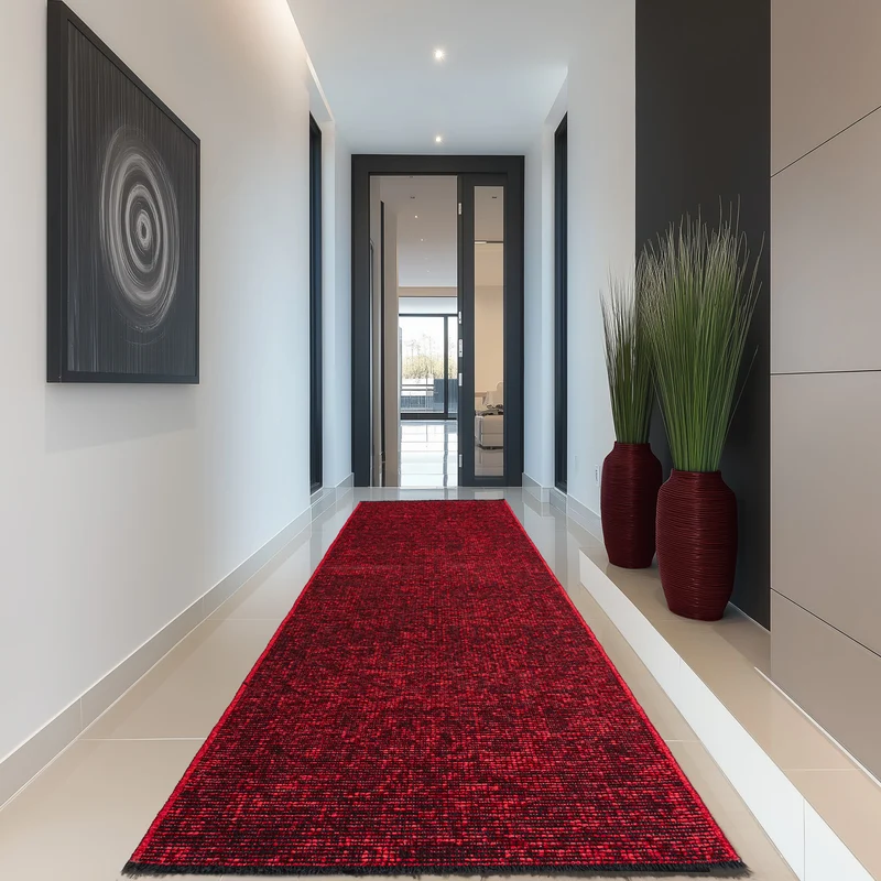 Carpettex Baumwollteppich Vintage Kelim Boho Rutschfest Waschbar