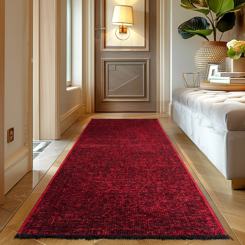 Carpettex Baumwollteppich Vintage Kelim Boho Rutschfest Waschbar