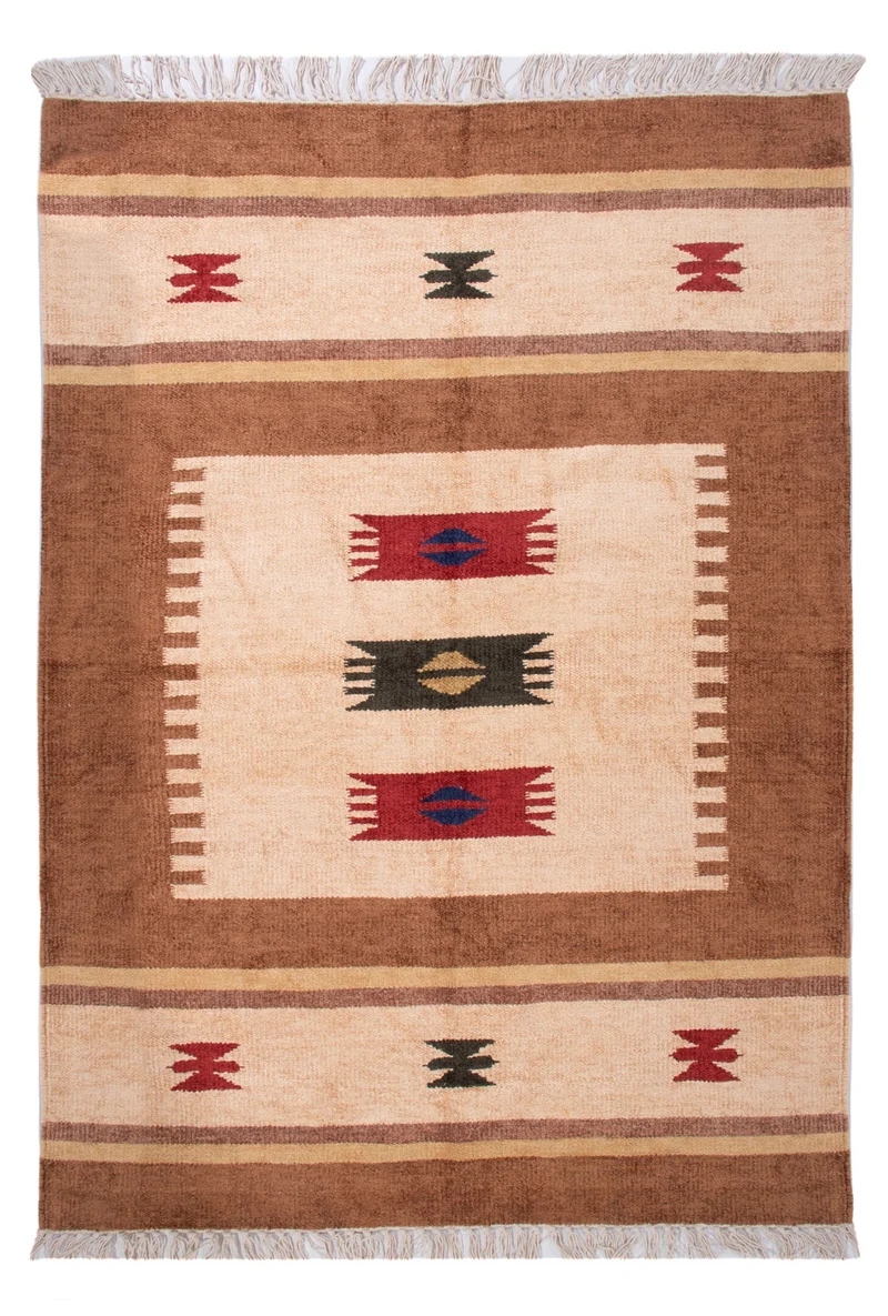Kelim Modern Teppich 100x140cm