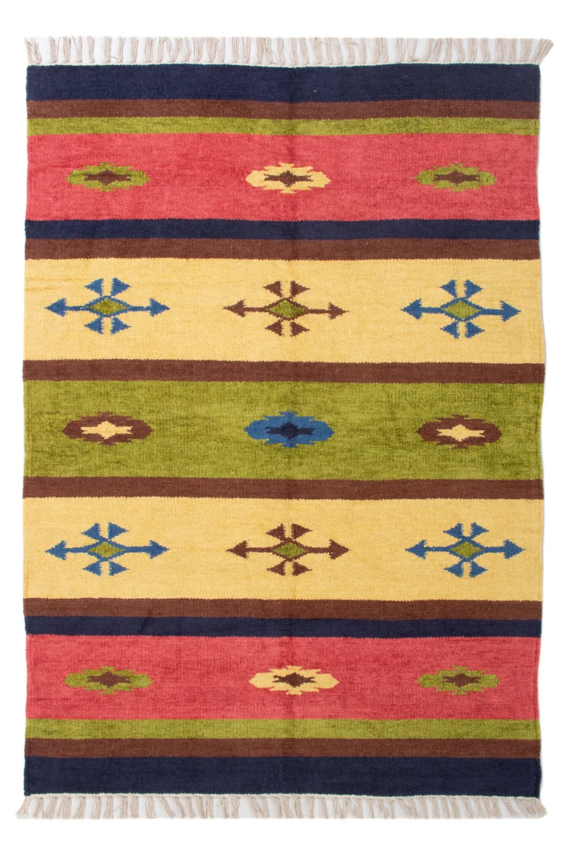 Kelim Modern Teppich 100x140cm