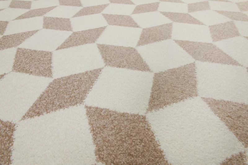 160x230 cm Teppich Wohnzimmer Creme