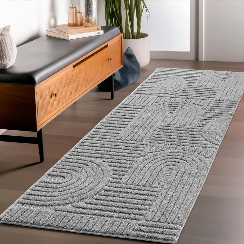 Carpettex Hochflor Teppich Shaggy Weich Skandi Boho