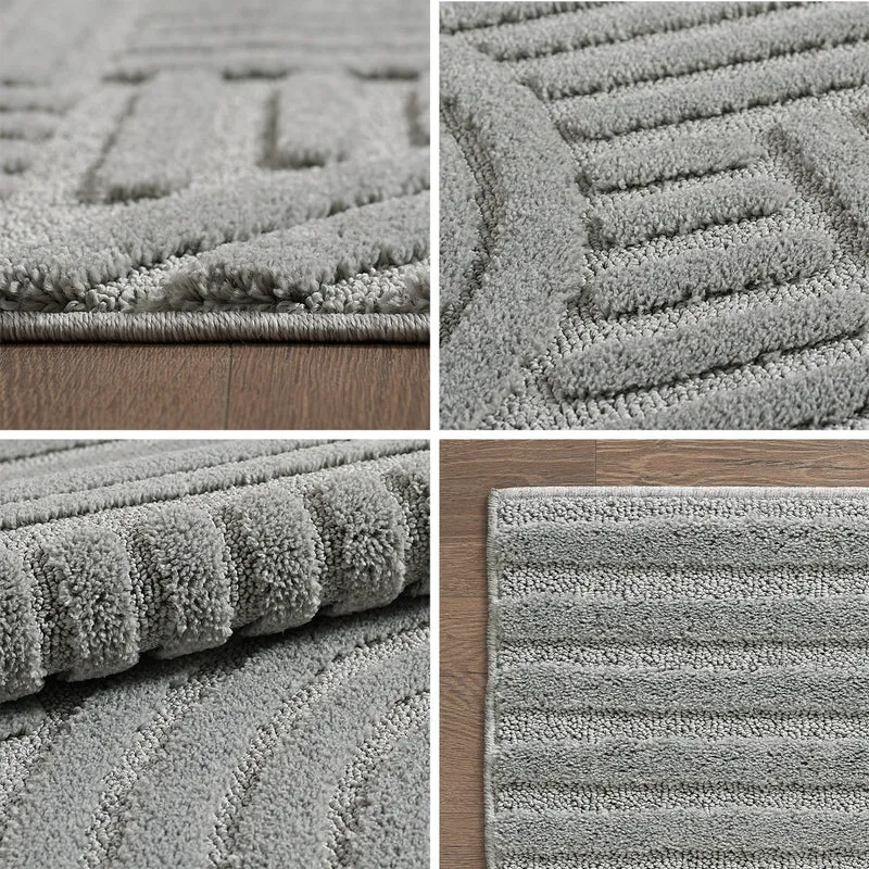 Carpettex Hochflor Teppich Shaggy Weich Skandi Boho