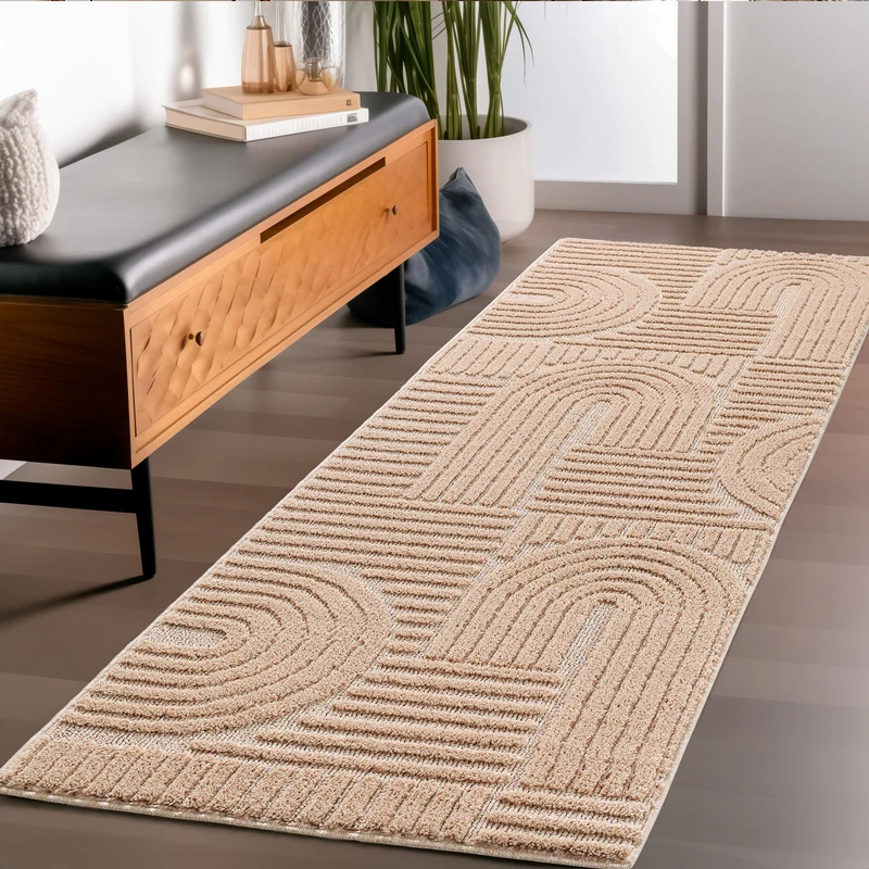 Carpettex Hochflor Teppich Shaggy Weich Skandi Boho