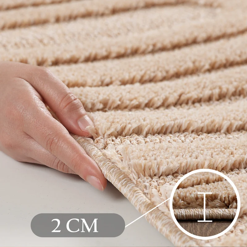 Carpettex Hochflor Teppich Shaggy Weich Skandi Boho