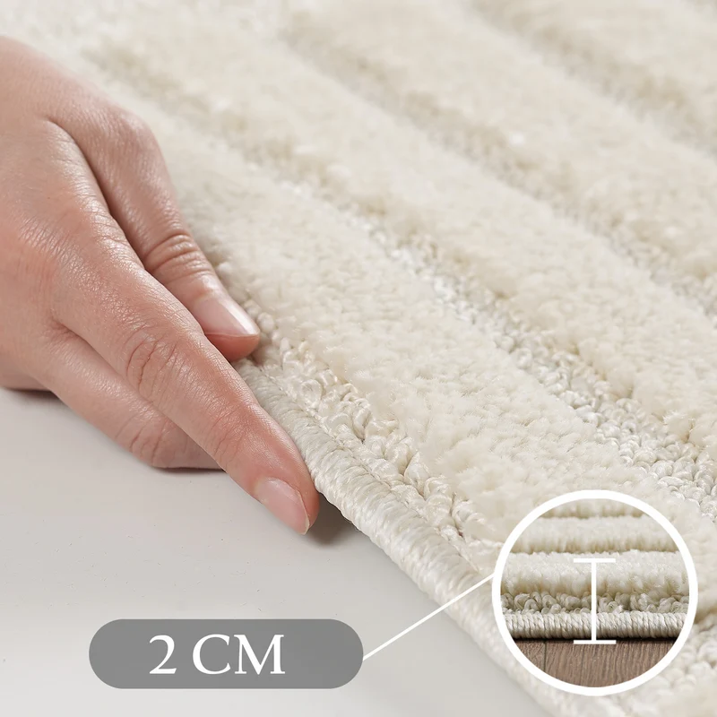 Carpettex Hochflor Teppich Shaggy Weich Skandi Boho
