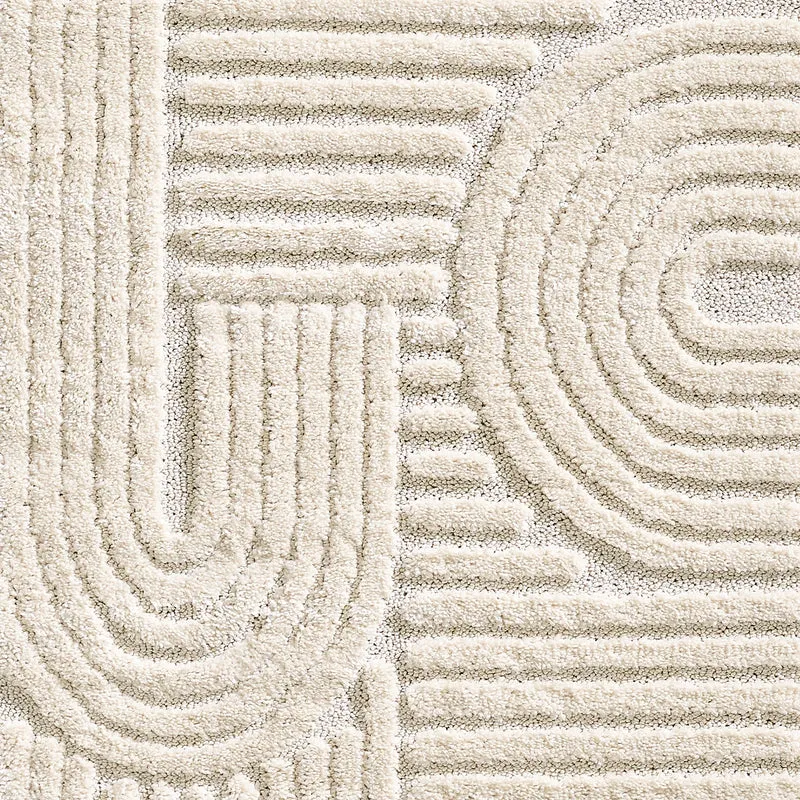 Carpettex Hochflor Teppich Shaggy Weich Skandi Boho