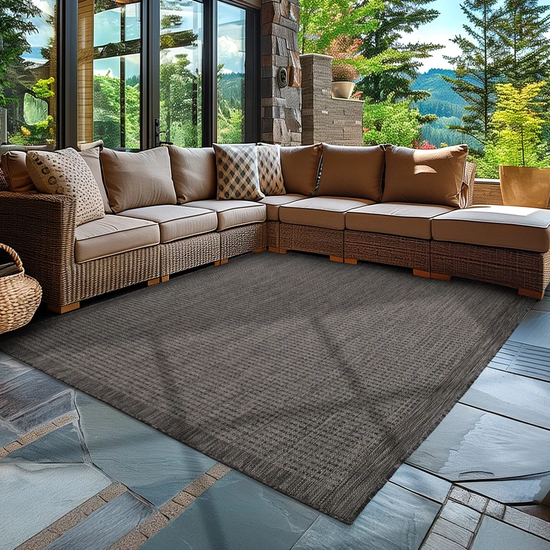 Carpettex In- & Outdoor Teppich Waschbar Wasserfest Flachgewebe