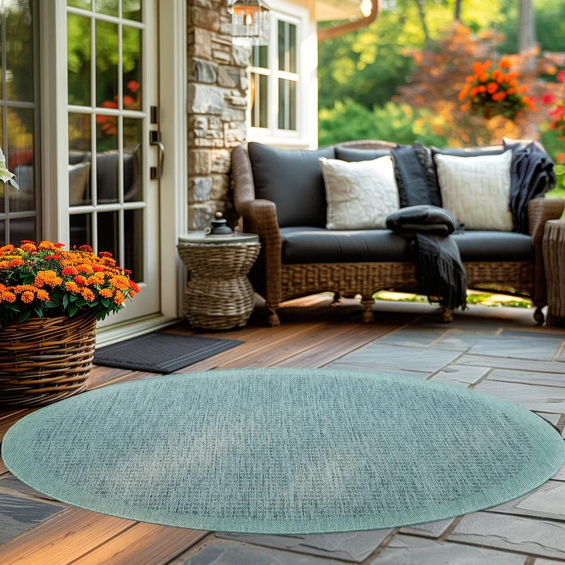 Carpettex In- & Outdoor Teppich Waschbar Wasserfest Flachgewebe