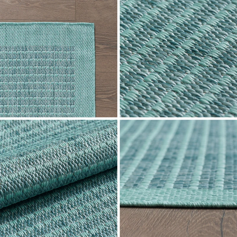 Carpettex In- & Outdoor Teppich Waschbar Wasserfest Flachgewebe