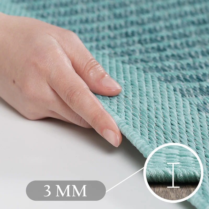 Carpettex In- & Outdoor Teppich Waschbar Wasserfest Flachgewebe