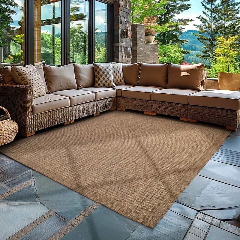 Carpettex In- & Outdoor Teppich Waschbar Wasserfest Flachgewebe