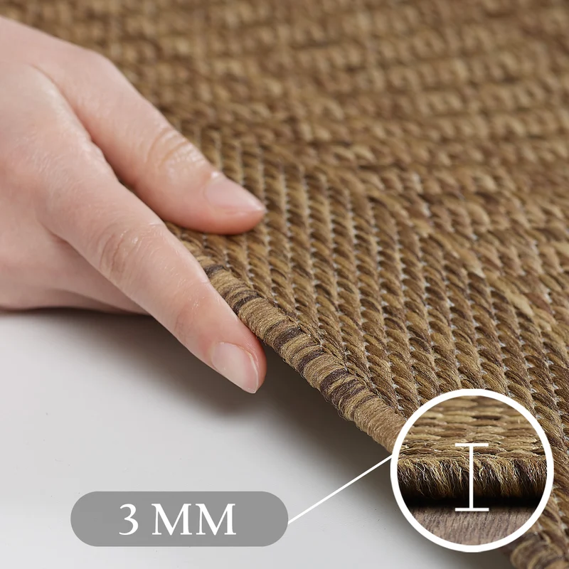 Carpettex In- & Outdoor Teppich Waschbar Wasserfest Flachgewebe