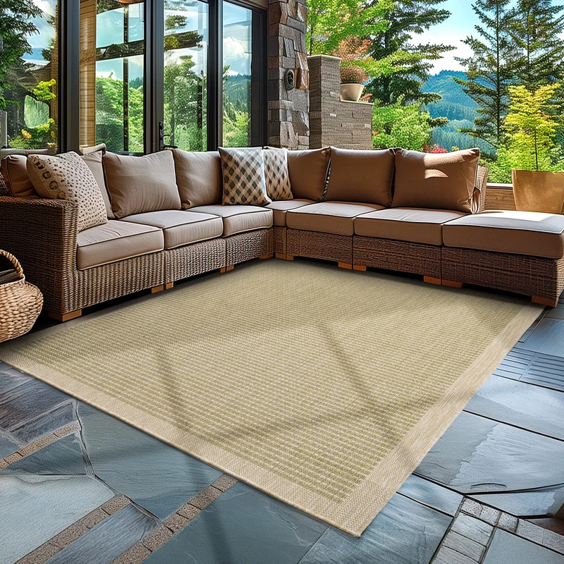 Carpettex In- & Outdoor Teppich Waschbar Wasserfest Flachgewebe