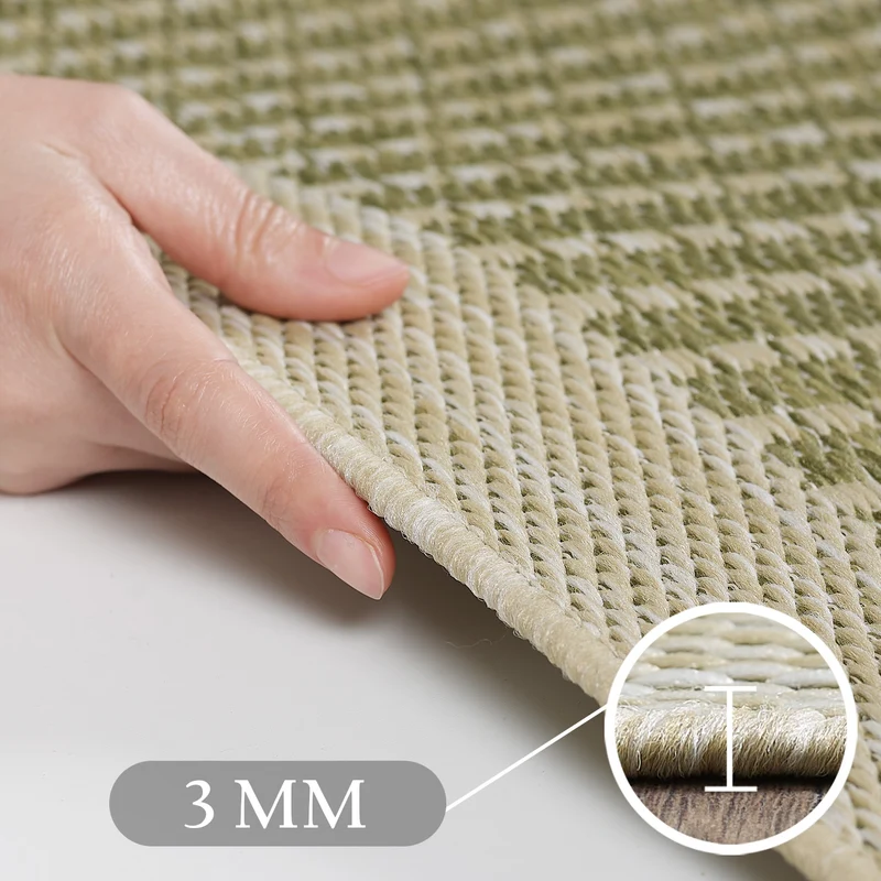 Carpettex In- & Outdoor Teppich Waschbar Wasserfest Flachgewebe