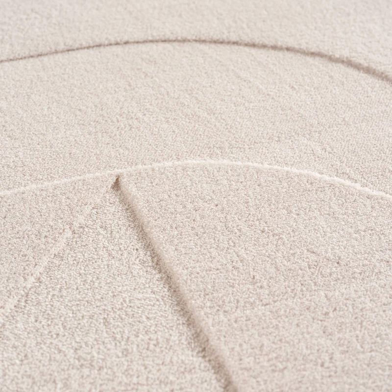 Carpettex Boho Kurzflor Teppich 3D Effekt Waschbar Skandi Weich