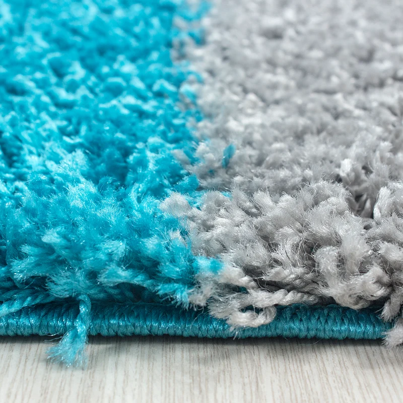 Carpettex Tappeto Shaggy Pelo Alto Quadri Morbido Soffice