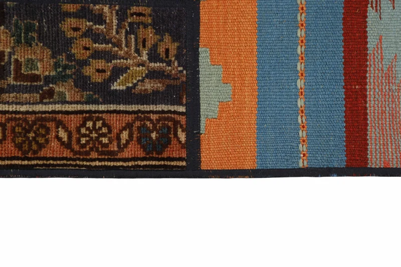 MY-RUG Teppich "Modern Patchwork " Geometrische Muster, Handgeknüpft