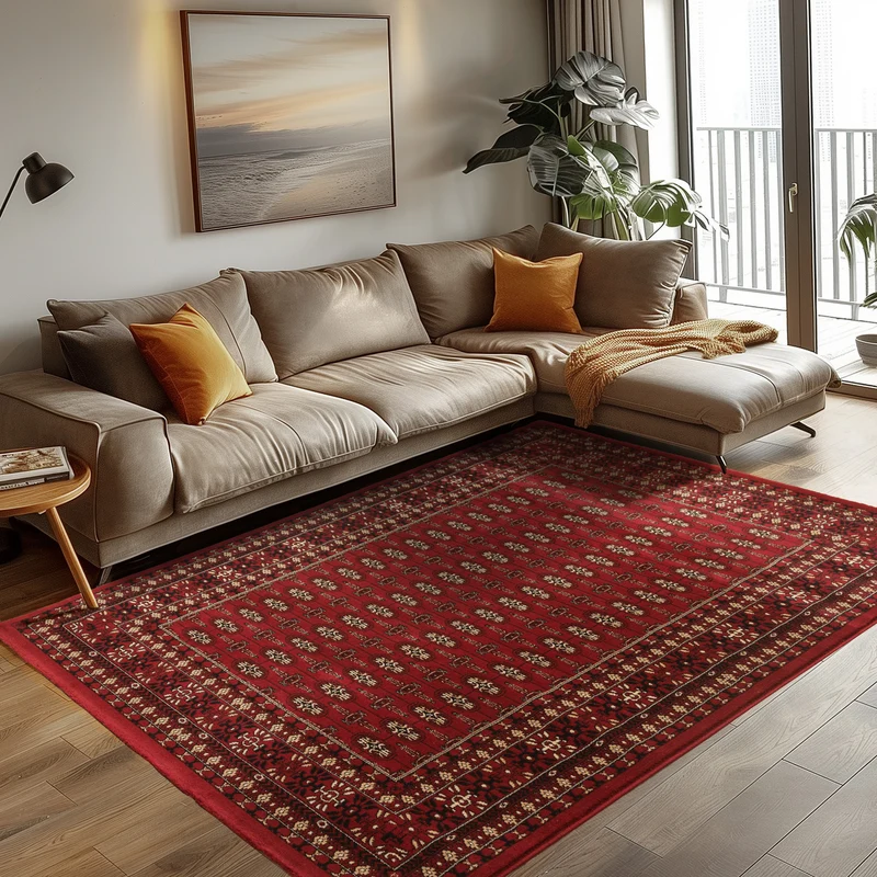 Carpettex Kurzflor Orientteppich Klassisches Muster Pflegeleicht