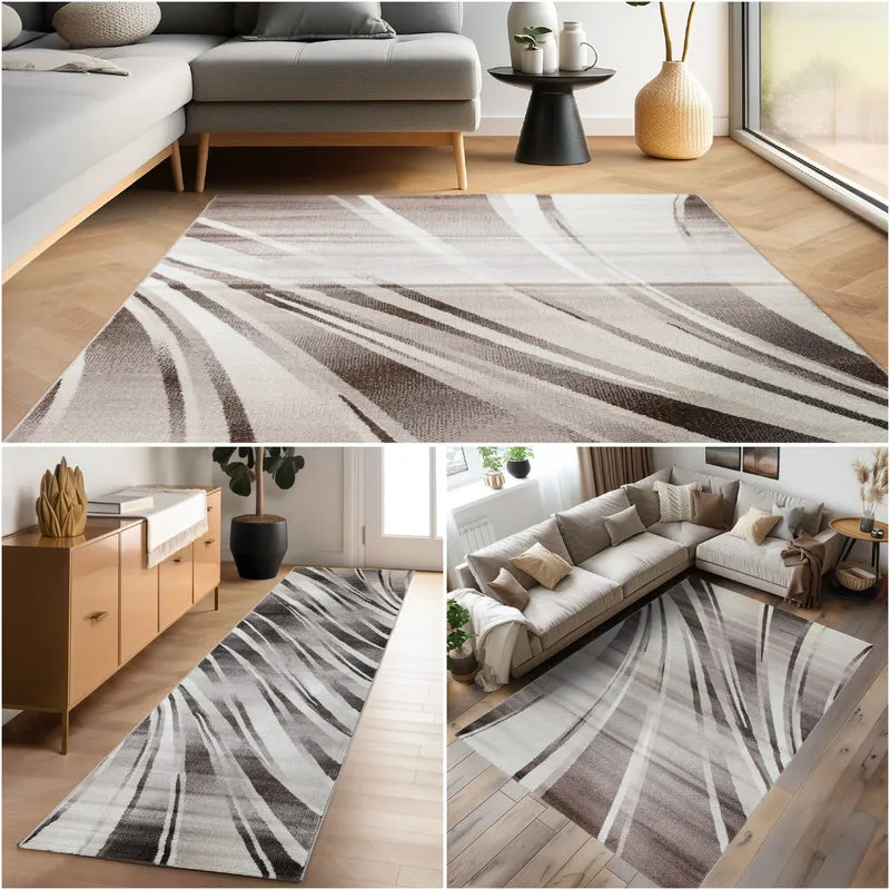 Carpettex Kurzflor Teppich Waschbar Extra Weich Modern