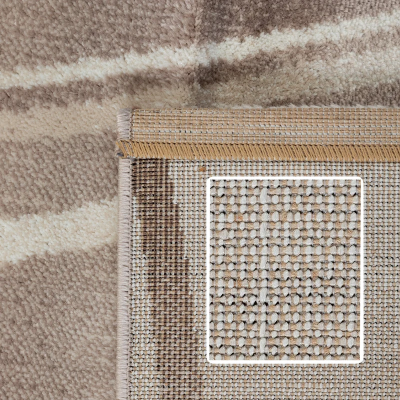 Carpettex Kurzflor Teppich Waschbar Extra Weich Modern