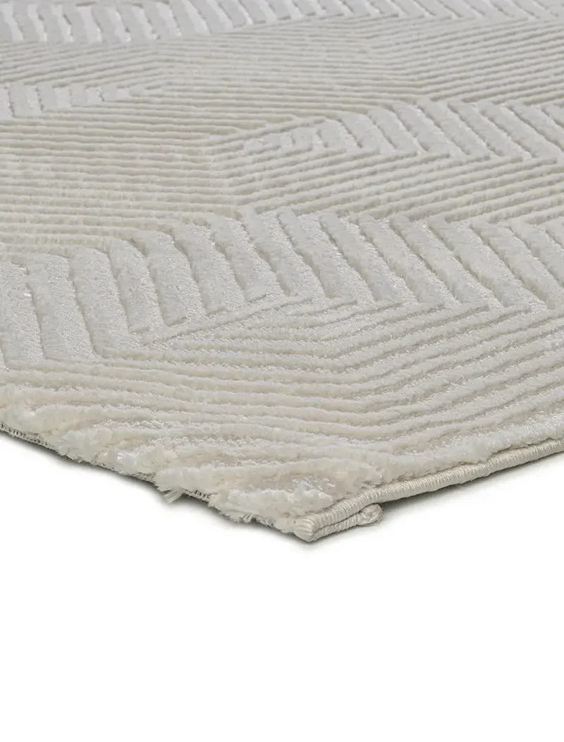 Alfombra lavable SIGN 1920 Crema