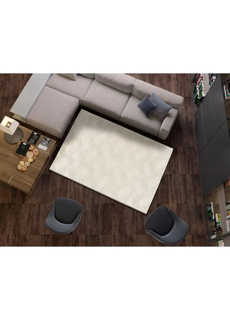 Alfombra lavable SIGN 1920 Crema
