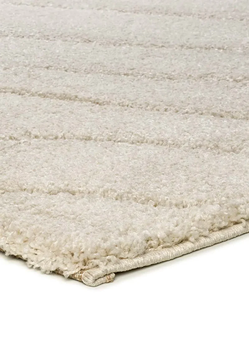 Alfombra shaggy en Blanco Molier 8789