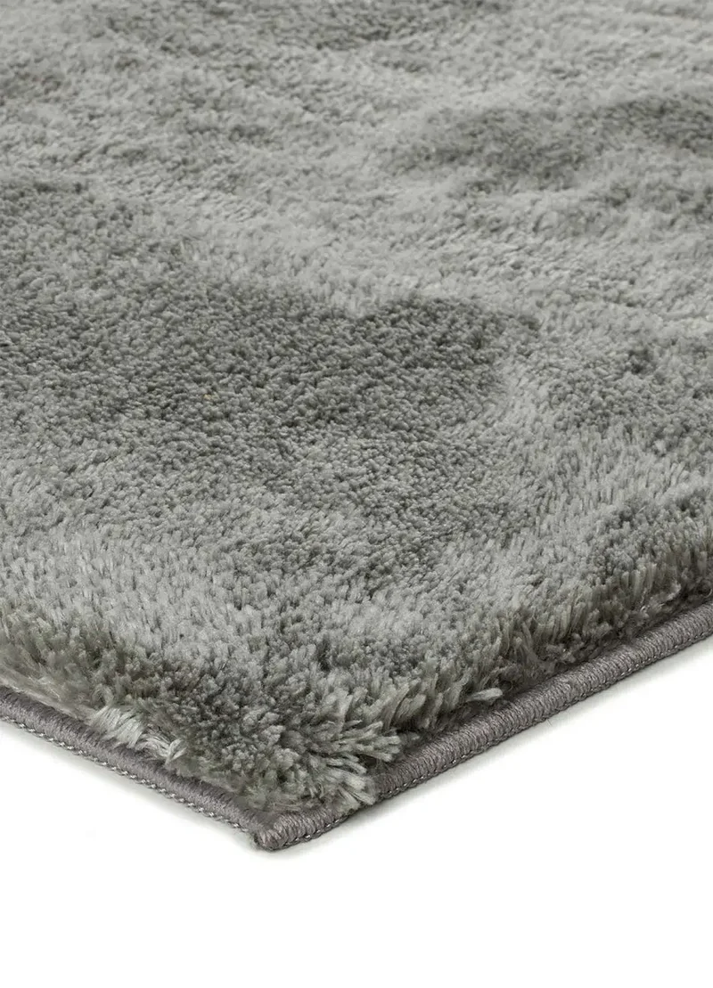 Alfombra shaggy antideslizante Roma Liso Antracita