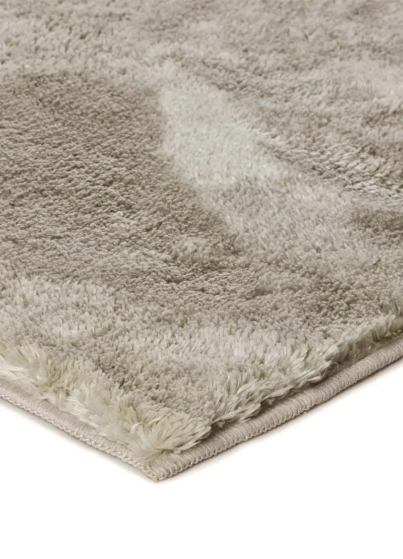 Alfombra shaggy antideslizante Roma Liso Piedra