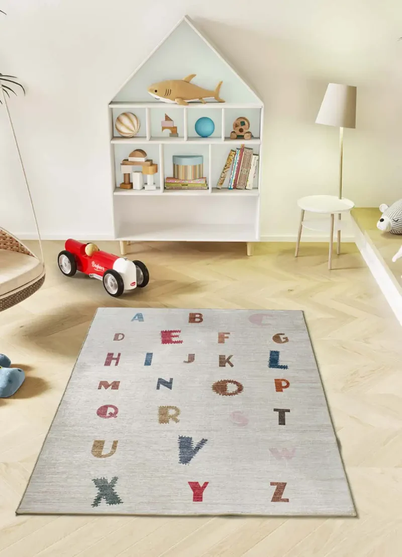 Alfombra infantil lavable abecedario Candy 24082 multicolor