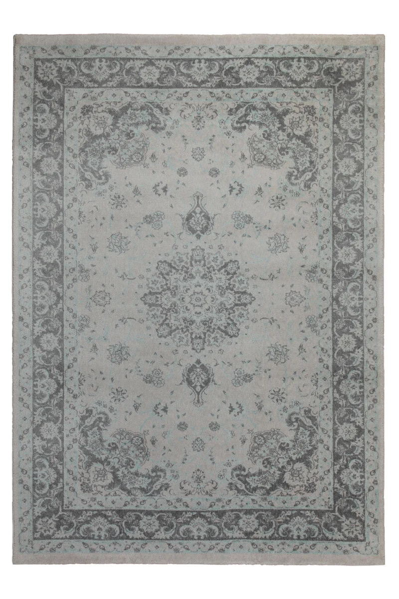 160x230 cm Teppich Wohnzimmer Grau