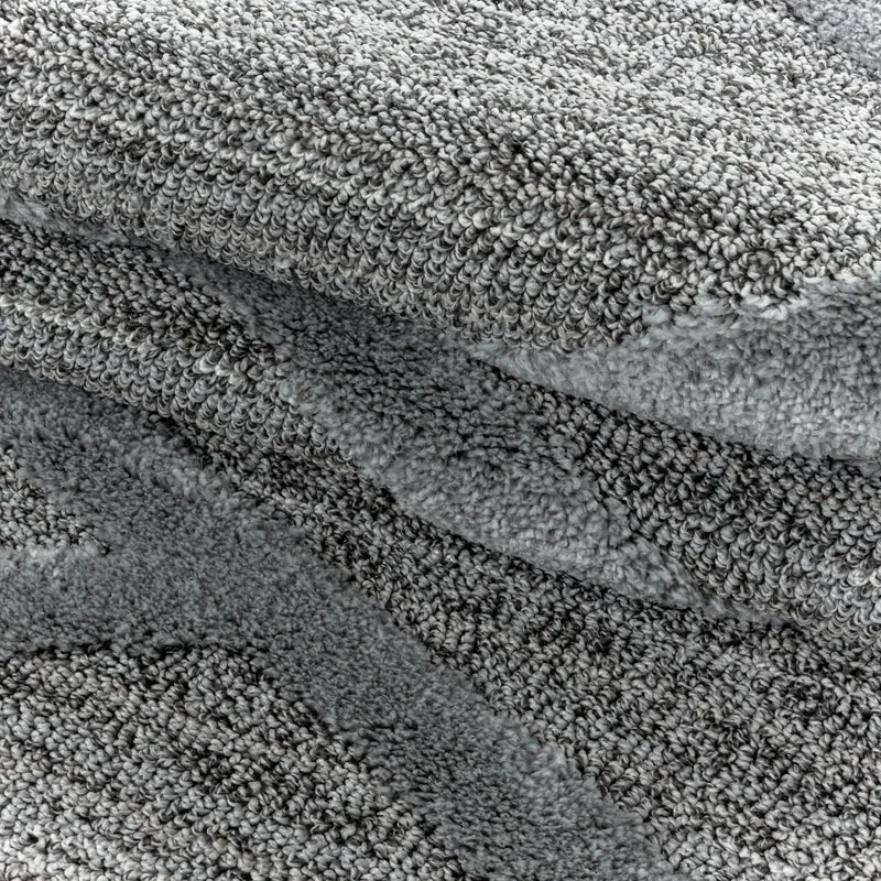 Carpettex Hochflor Teppich 3D Hoch-Tief Skandi Boho Weich