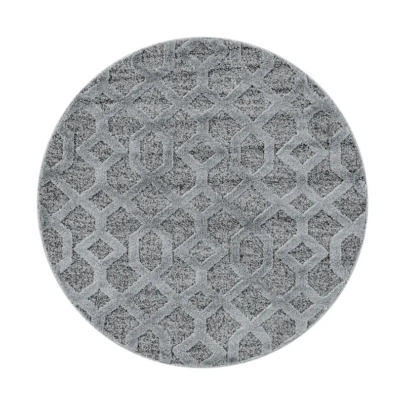 Carpettex Hochflor Teppich 3D Hoch-Tief Skandi Boho Weich