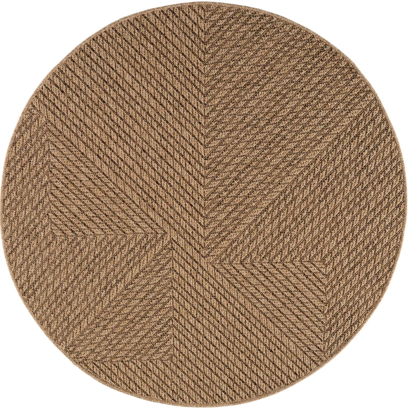 Carpettex Outdoor Teppich Skandi Wetterfest Waschbar Natur Optik