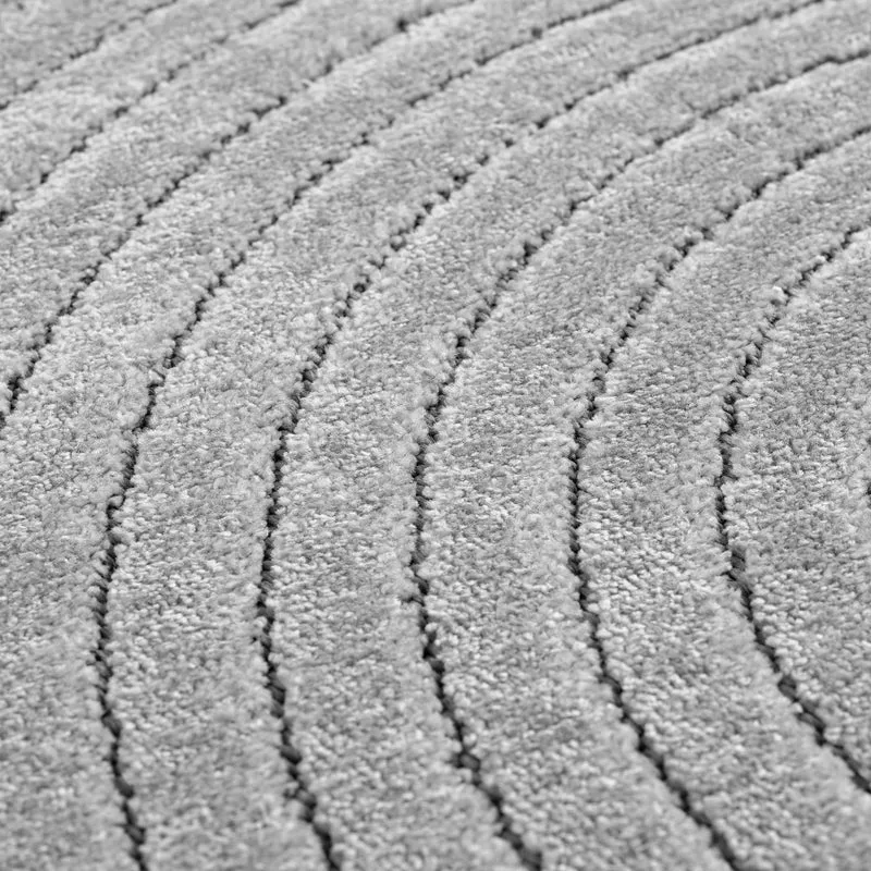 Carpettex Kurzflor Teppich 3D Hoch-Tief Skandi Boho Indoor Outdoor