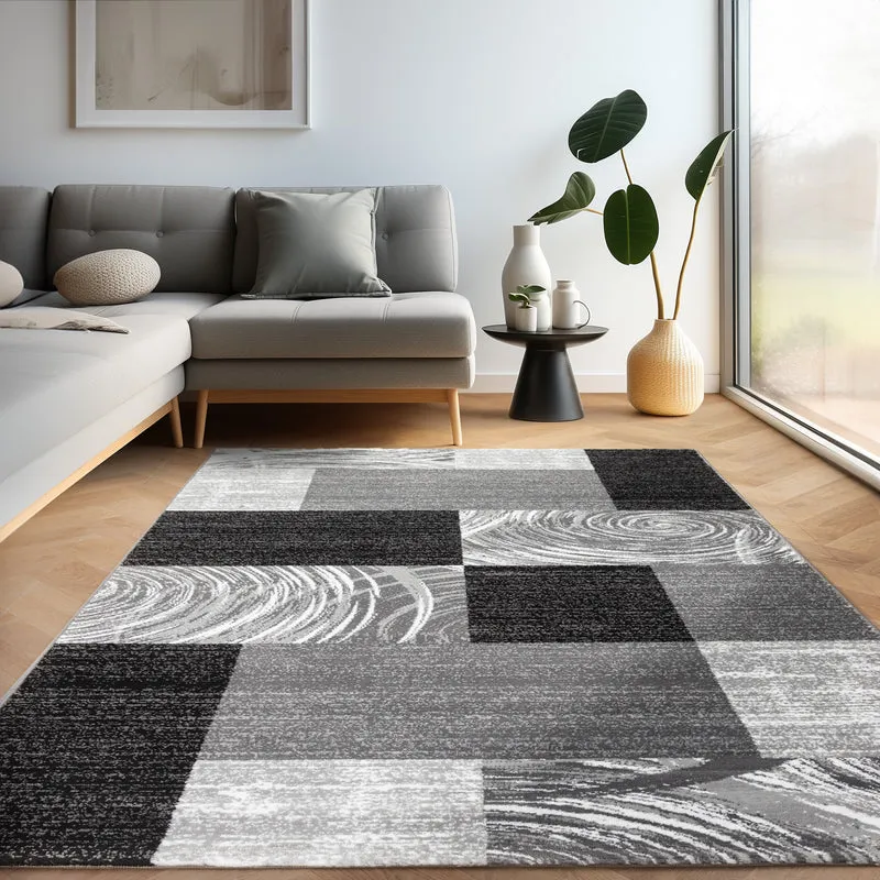 Carpettex Kurzflor Teppich Waschbar Extra Weich Modern