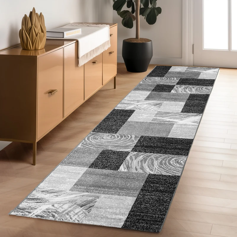 Carpettex Kurzflor Teppich Waschbar Extra Weich Modern