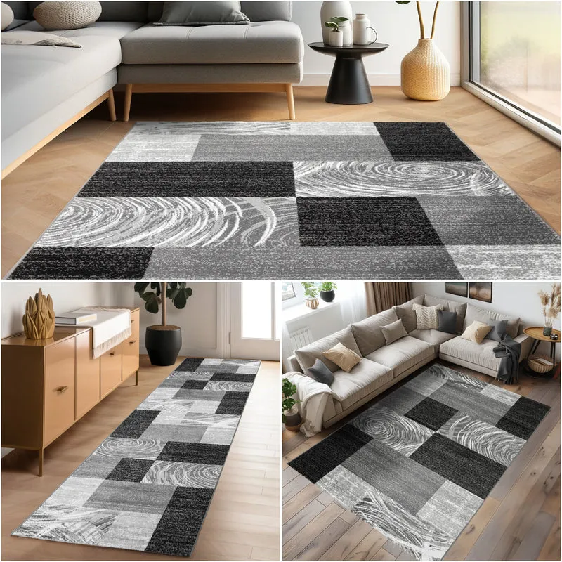 Carpettex Kurzflor Teppich Waschbar Extra Weich Modern