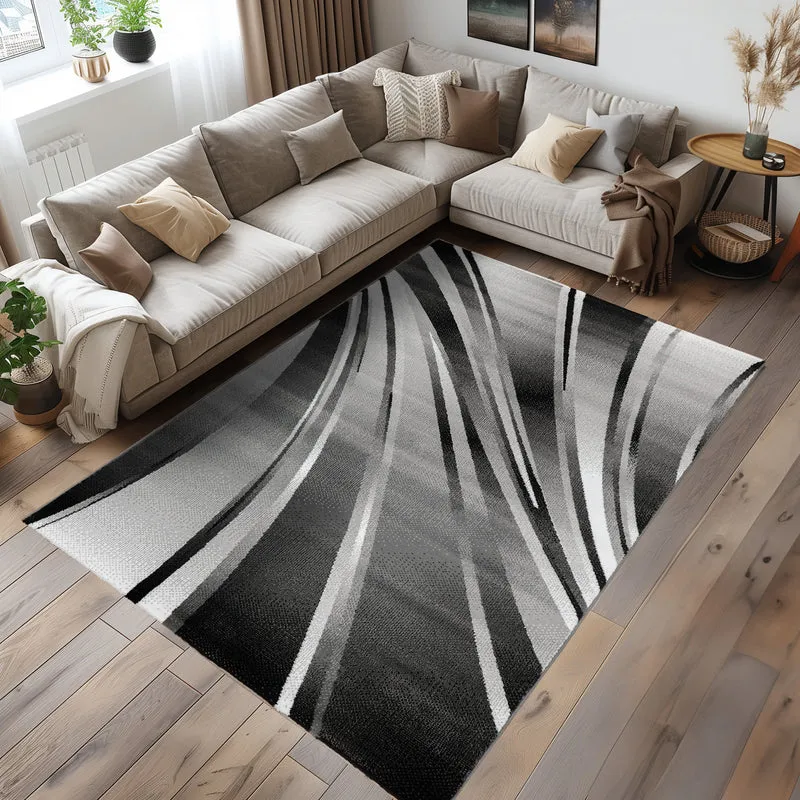 Carpettex Kurzflor Teppich Waschbar Extra Weich Modern
