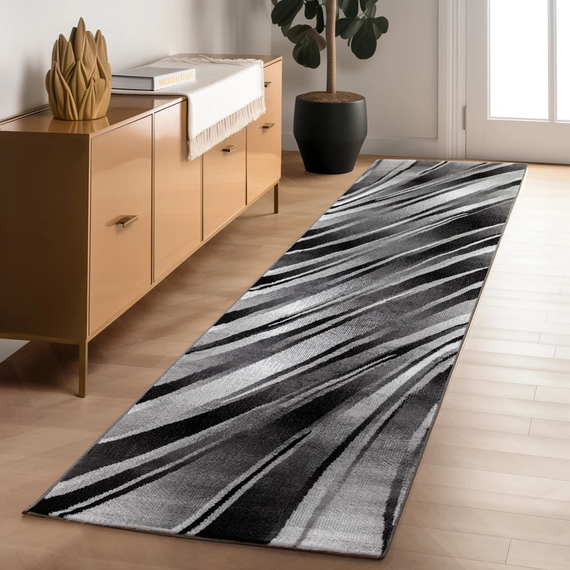 Carpettex Kurzflor Teppich Waschbar Extra Weich Modern