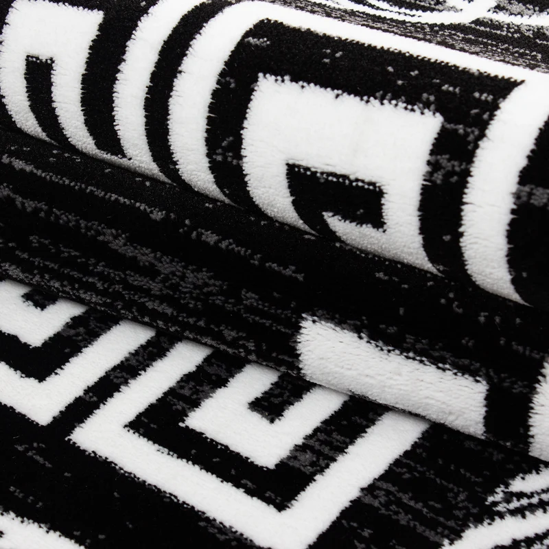 Carpettex Kurzflor Teppich Modernes Muster Pflegeleicht