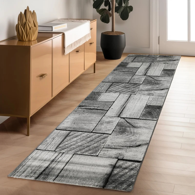 Carpettex Kurzflor Teppich Waschbar Extra Weich Modern