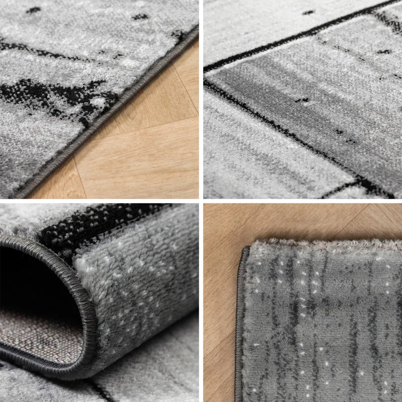 Carpettex Kurzflor Teppich Waschbar Extra Weich Modern
